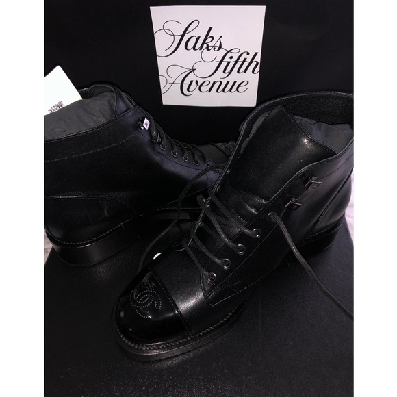Chanel Lace-Up Boots - Picture 1 of 5